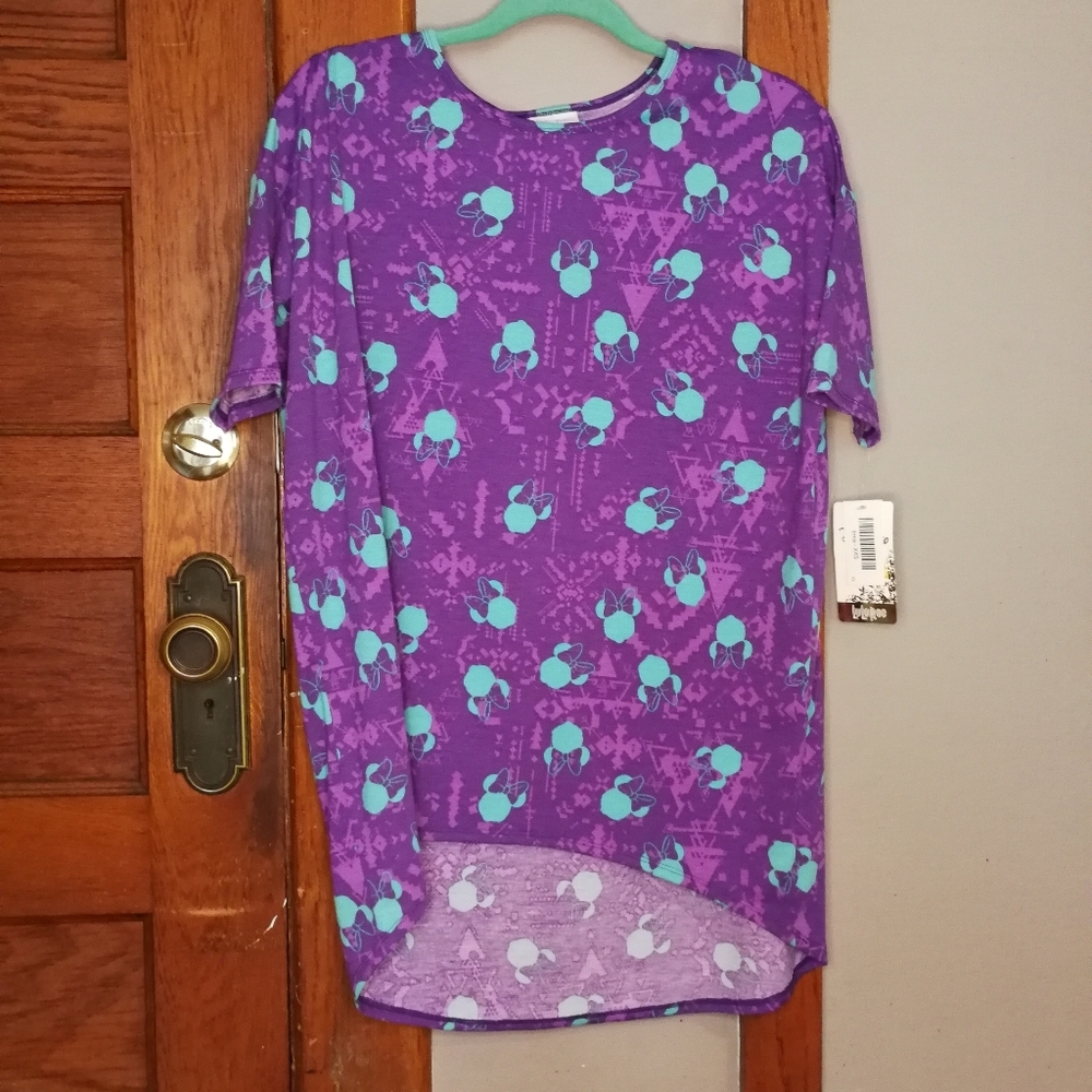 Lularoe x Disney Irma Tunic Top NWT